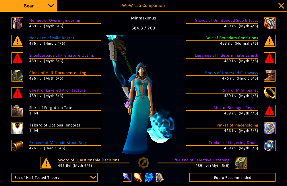Sync with WoW Lab